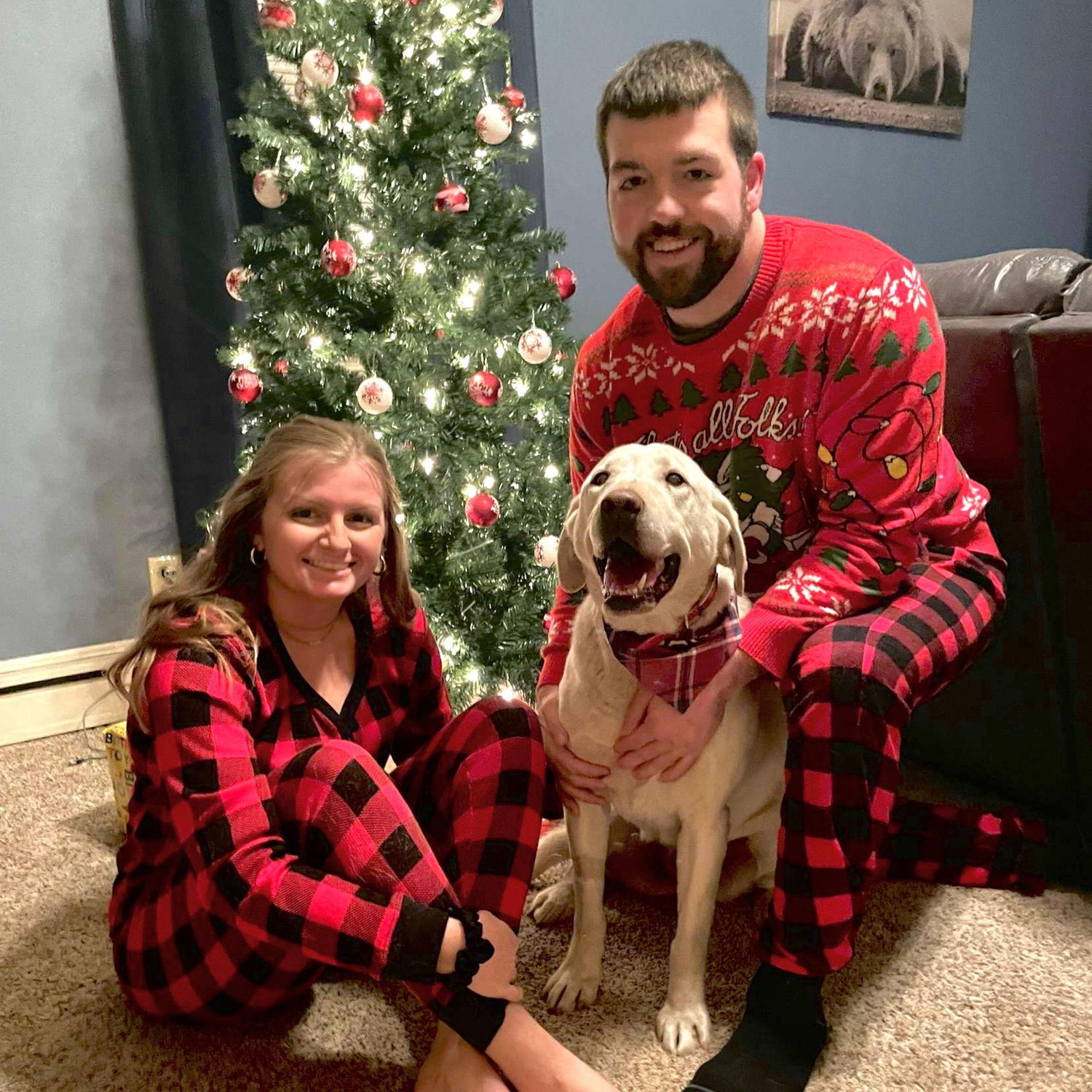 Our first Christmas together!