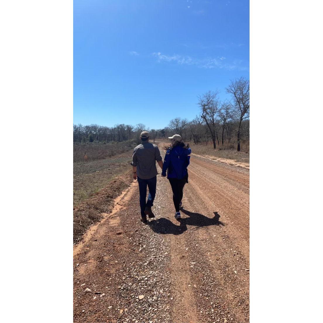 At one of our favorite nature spots, Gus Engeling Wildlife Management Area