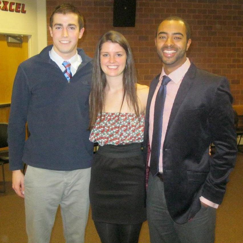 ELP Christmas Party 2011! 

Amani (Colleen's Left) -- He is one of Ryan's groomsmen