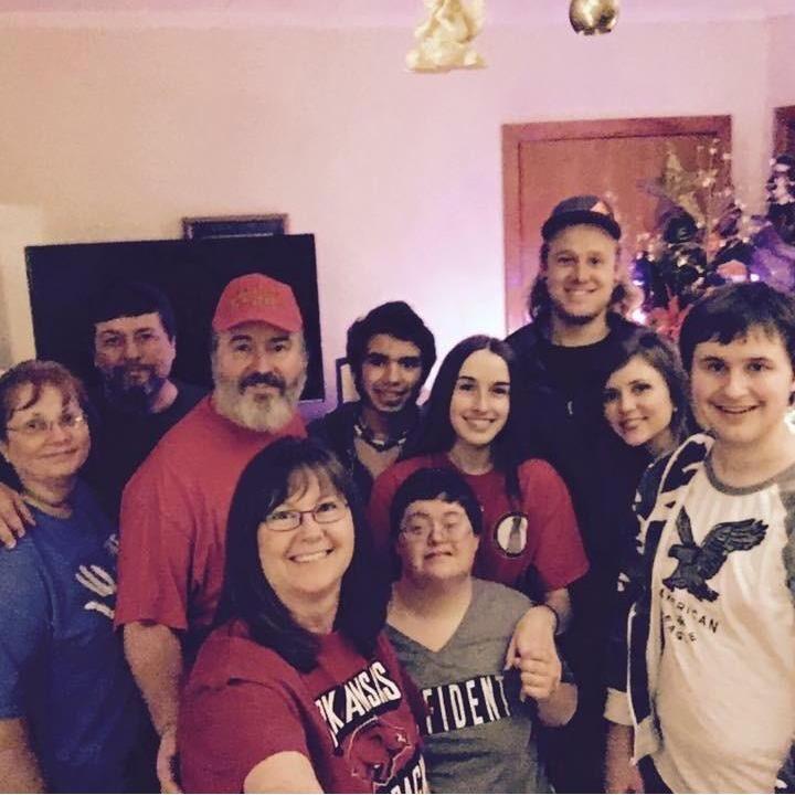This photo marks our first Christmas celebration with Jaylee's family. It also features Jake (best man) and Jenifer (maid of honor). - December 25, 2016