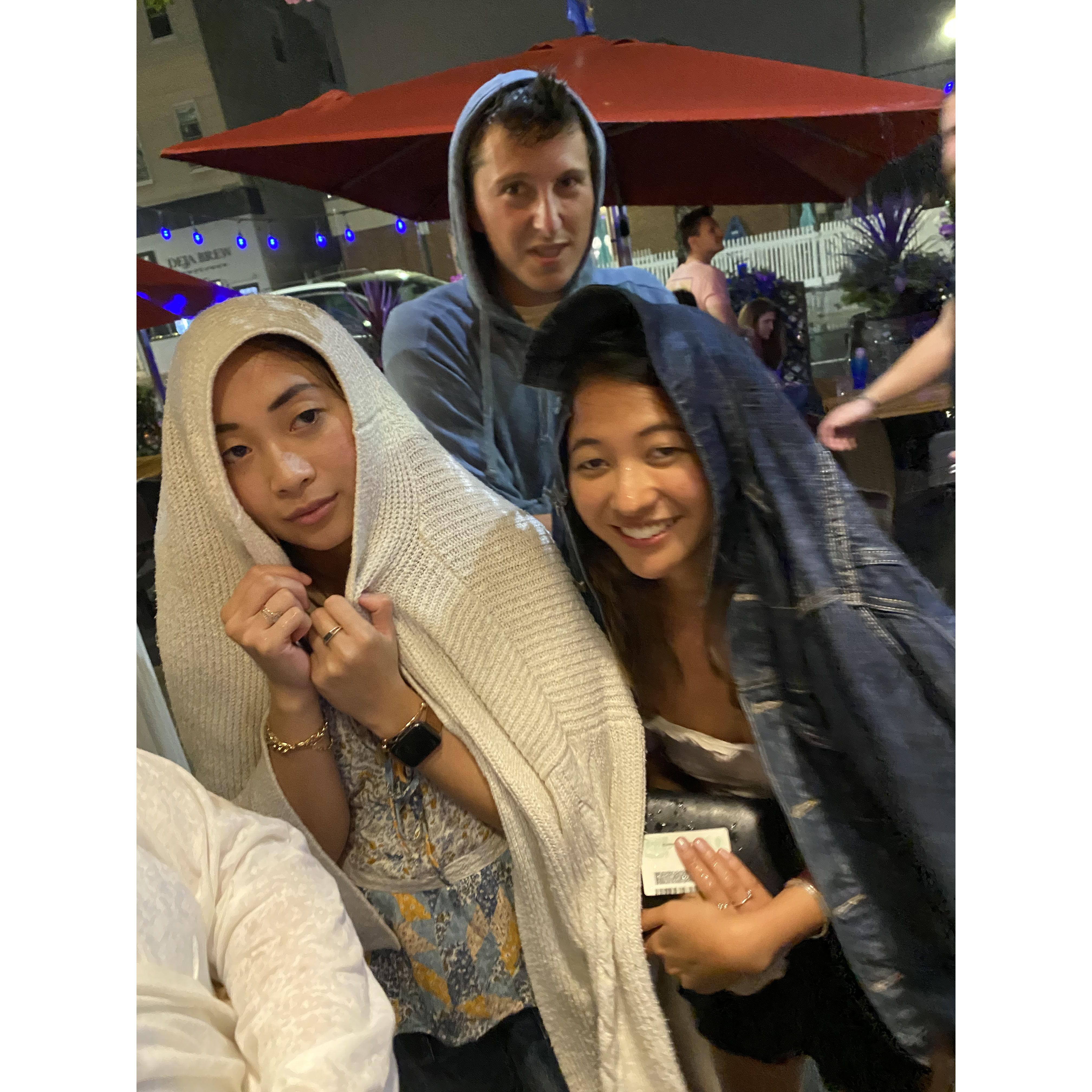 Our first picture together! (ft Sydney!)