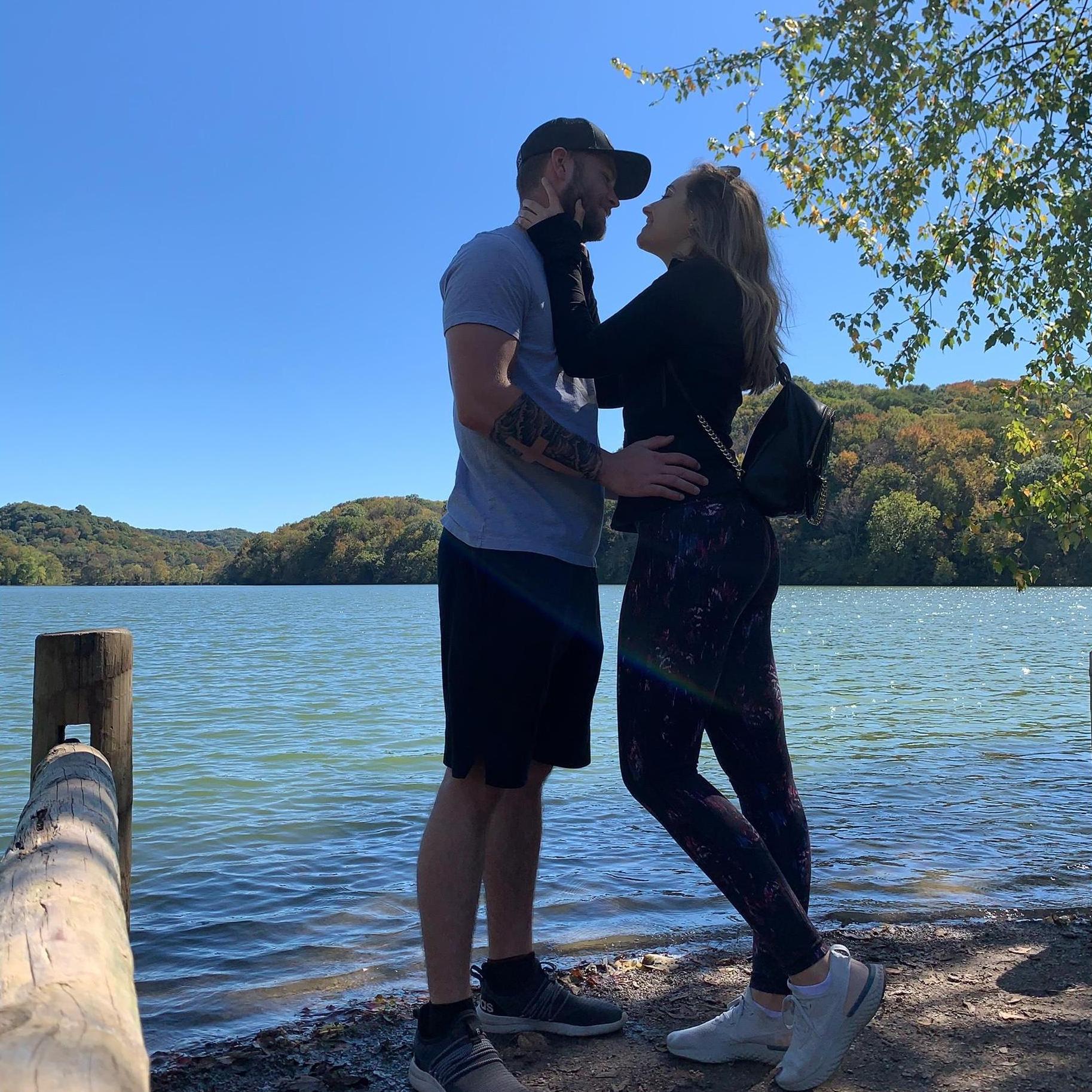 October 13, 2020 - Going on a fall hike together at Radnor Lake State Park! Outdoor activities are one of our favorite things to do.
