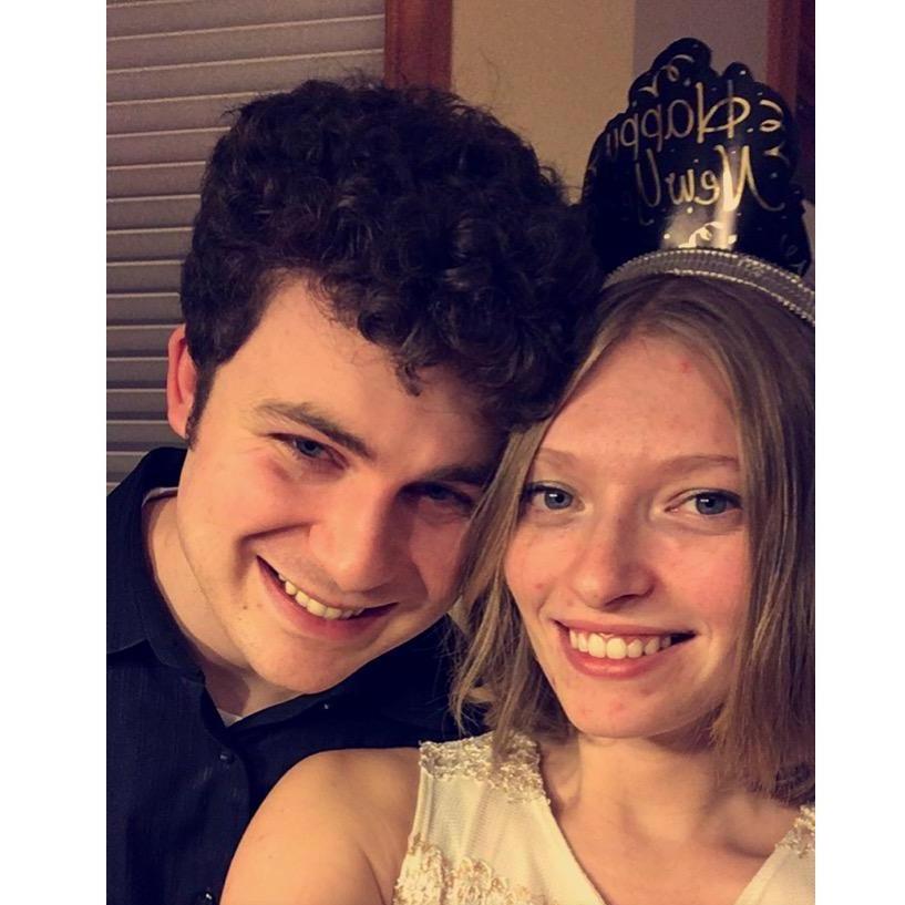 Our first New Year's together - 2017