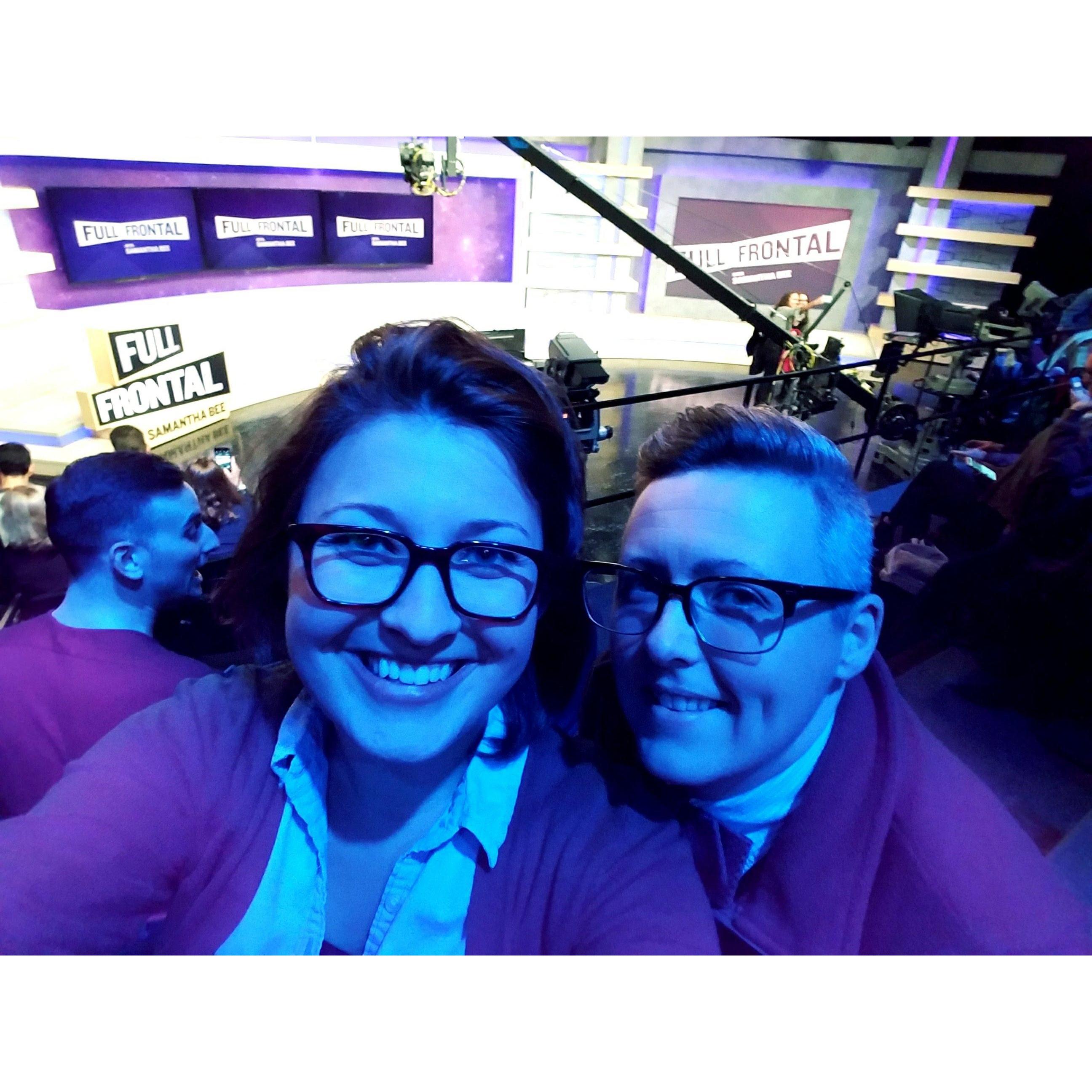 Our first Samantha Bee show.