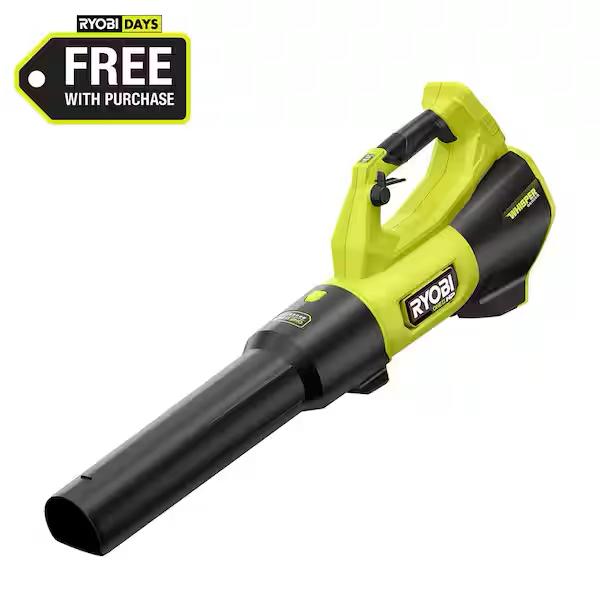 RYOBI ONE+ HP 18V Brushless Cordless 130 MPH 510 CFM Leaf Blower (Tool Only) PBLLB01B