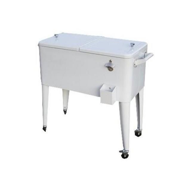 Wayfair-Permasteel- 80 Qt. Patio Rolling Cooler