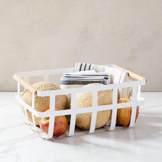 Dual Handle Storage Basket