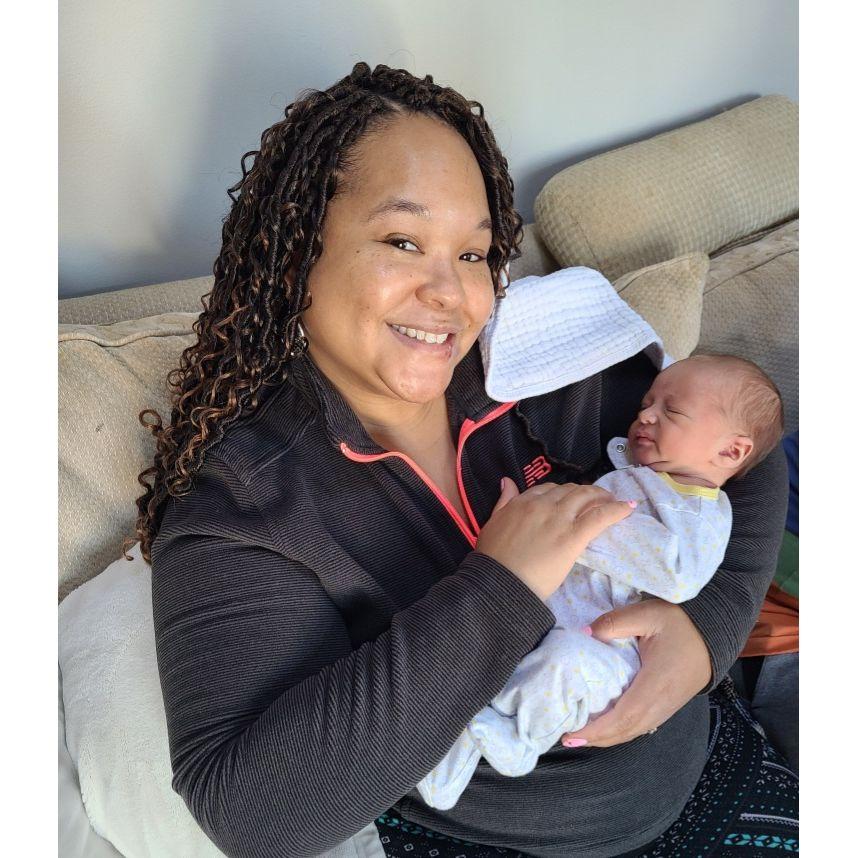 Our first time meeting our lil nephew Otis