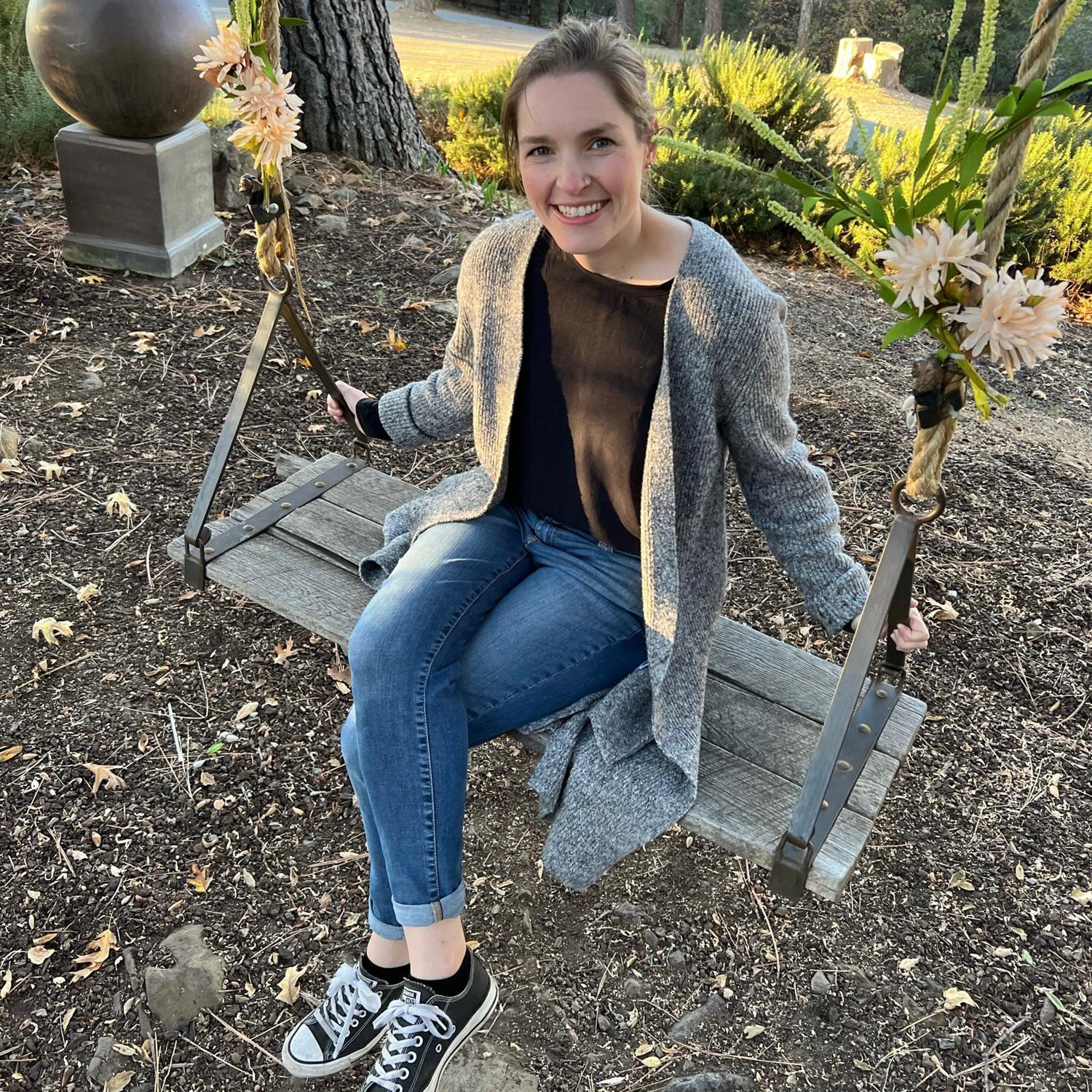 Don't forget to snap a photo at the swing at Sacred Mountain Julian!