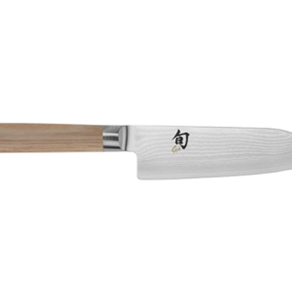 Shun Classic Blonde 5.5" Santoku Knife, Handcrafted Japanese All Purpose Knife