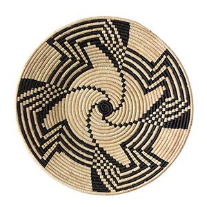 Black Swirl Basket