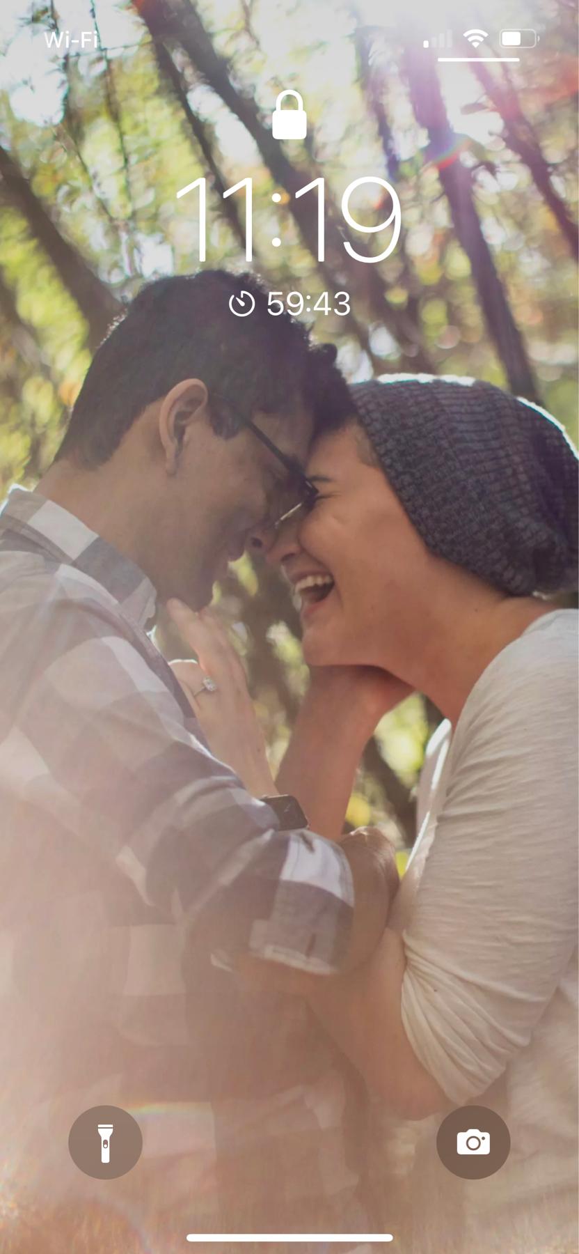 Then and now. See a resemblance to an earlier photo? 

This is N’s favorite photo from their engagement shoot, is still her lock screen photo, and probably will be until after the wedding.