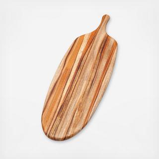 Canoe Elongated Paddle Serving Board