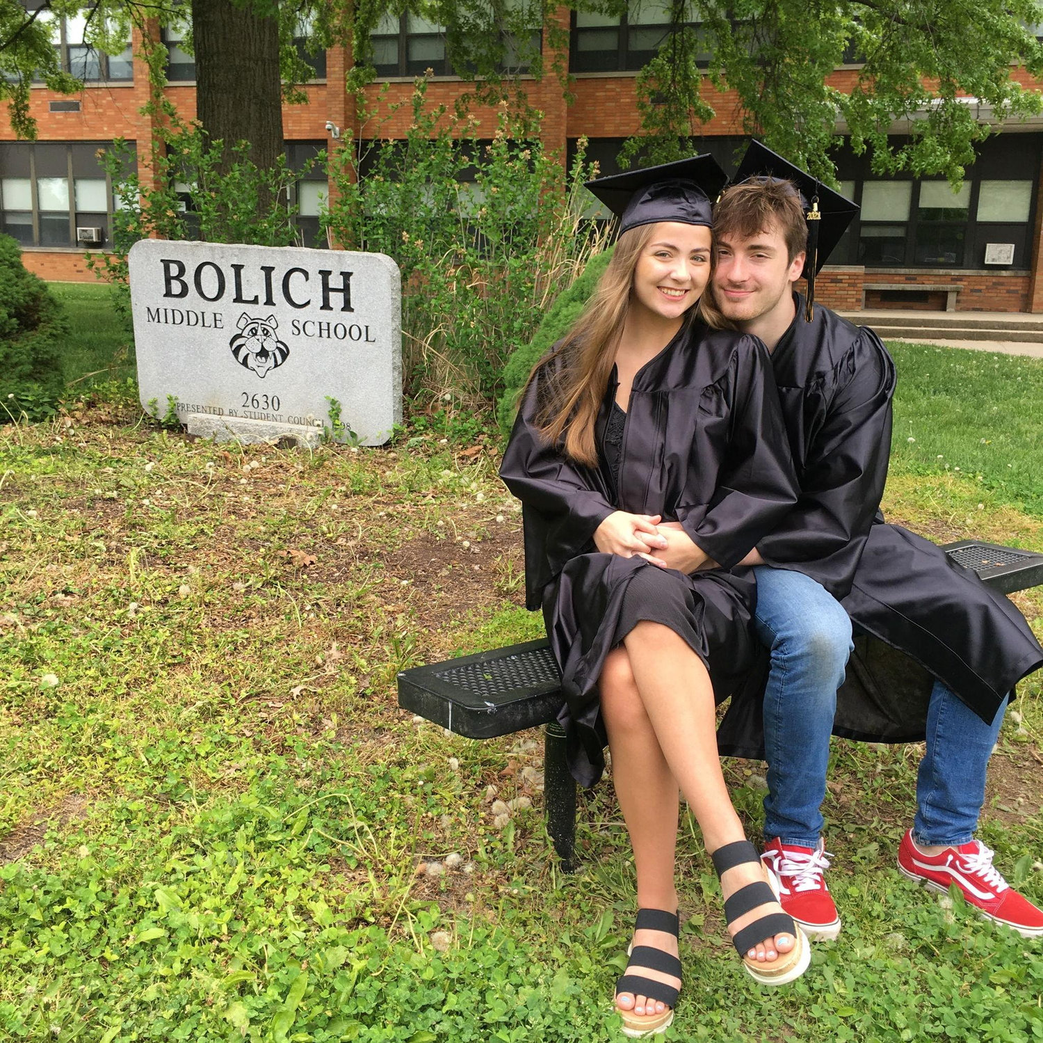 For graduation, we went back to the place where it all started for us <3
