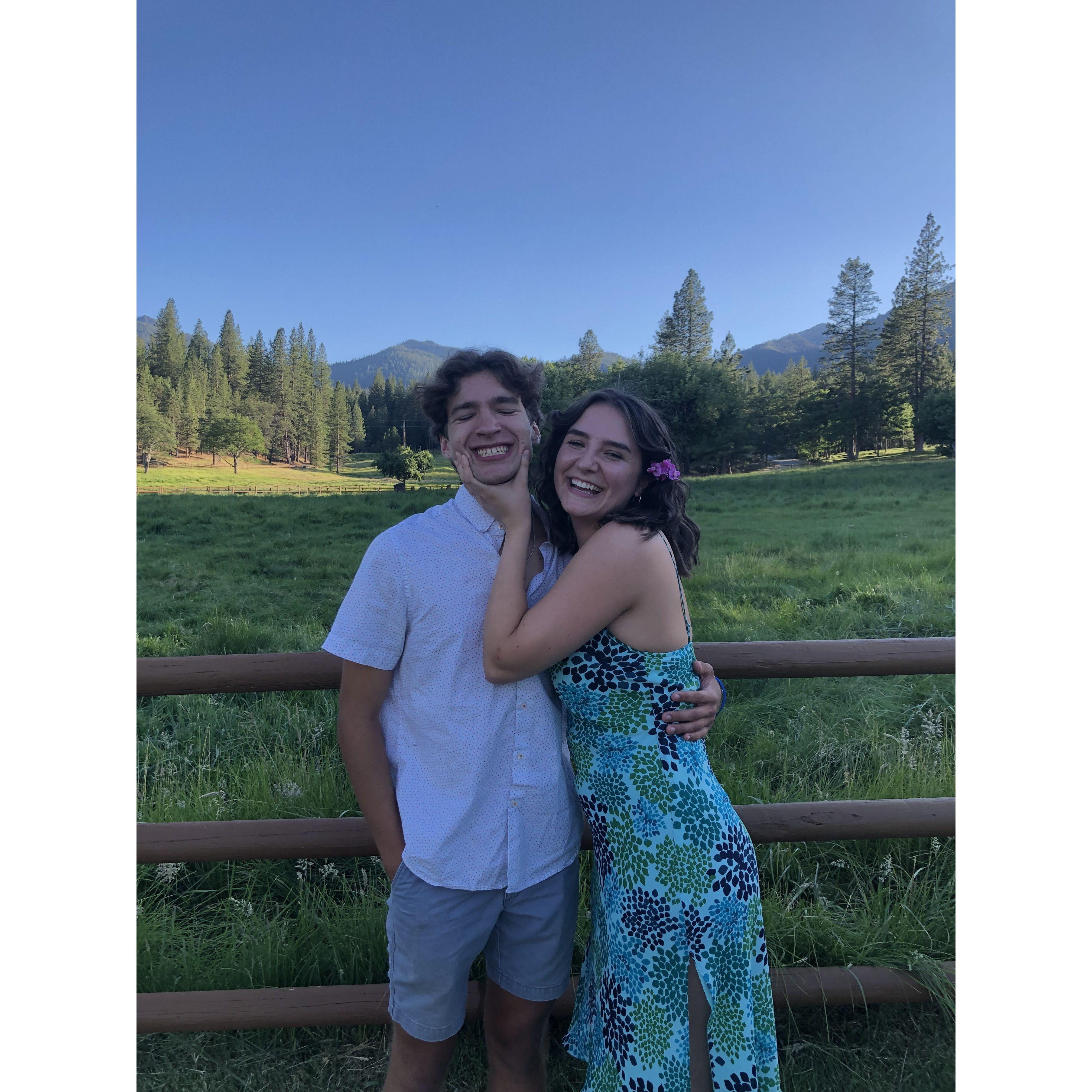 This was about a year before we started dating. I (David) went through Second Wind at JH Ranch while Virginia was out there on crew.