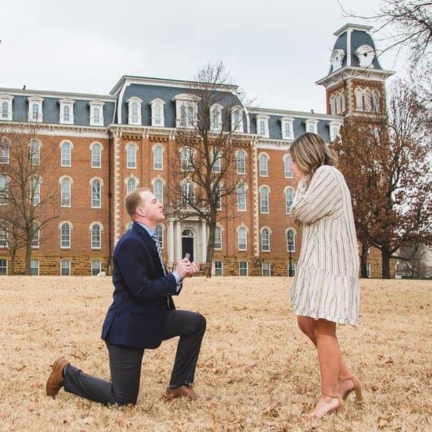 The day that we got engaged
