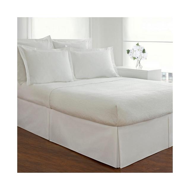 Fresh Ideas Poplin Tailored Queen Bed Skirt