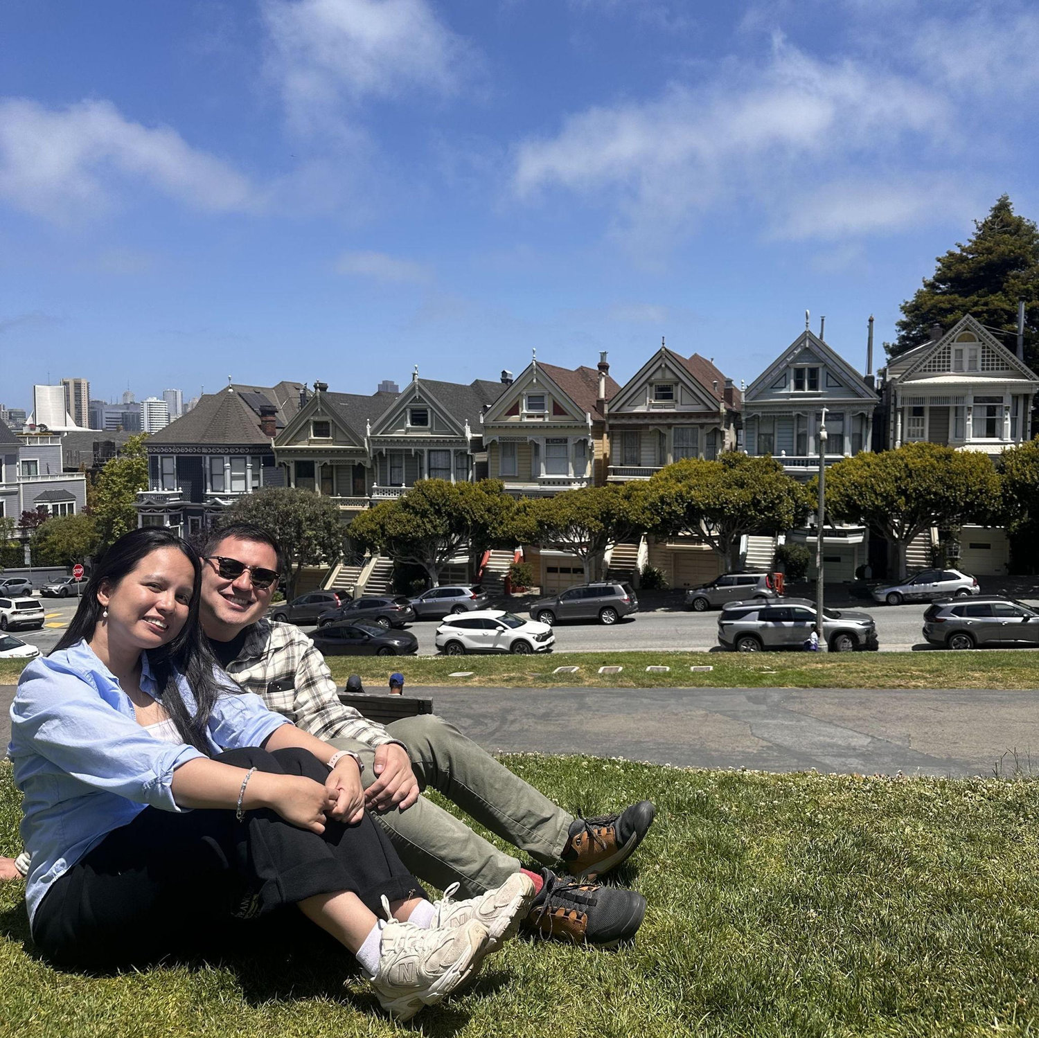 A little Full House nostalgia with the Painted Ladies.