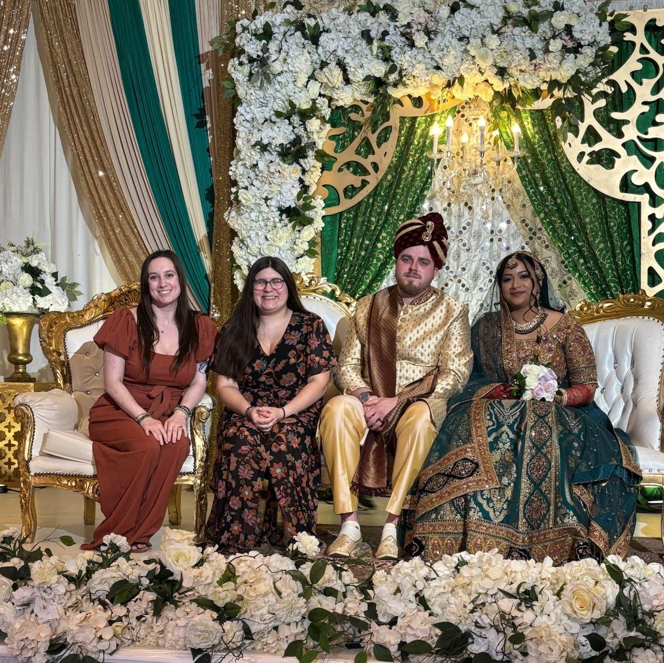 Ian & Gazal's wedding, we're next! May 2025