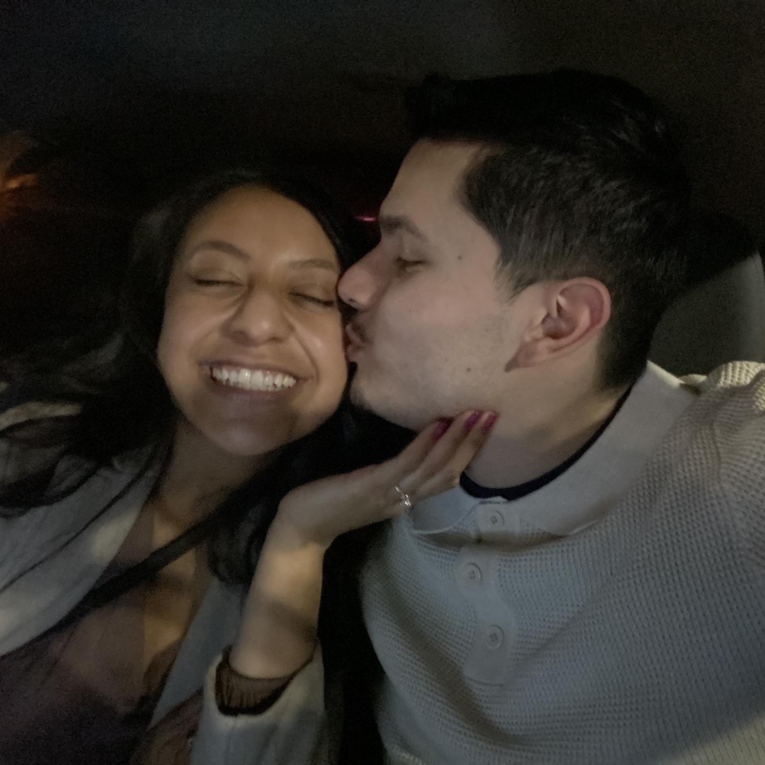 After I said "yes"!