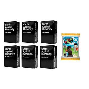 Cards Game Against Humanity, 1st, 2nd, 3th, 4th, 5th, 6th + Geek Pack.