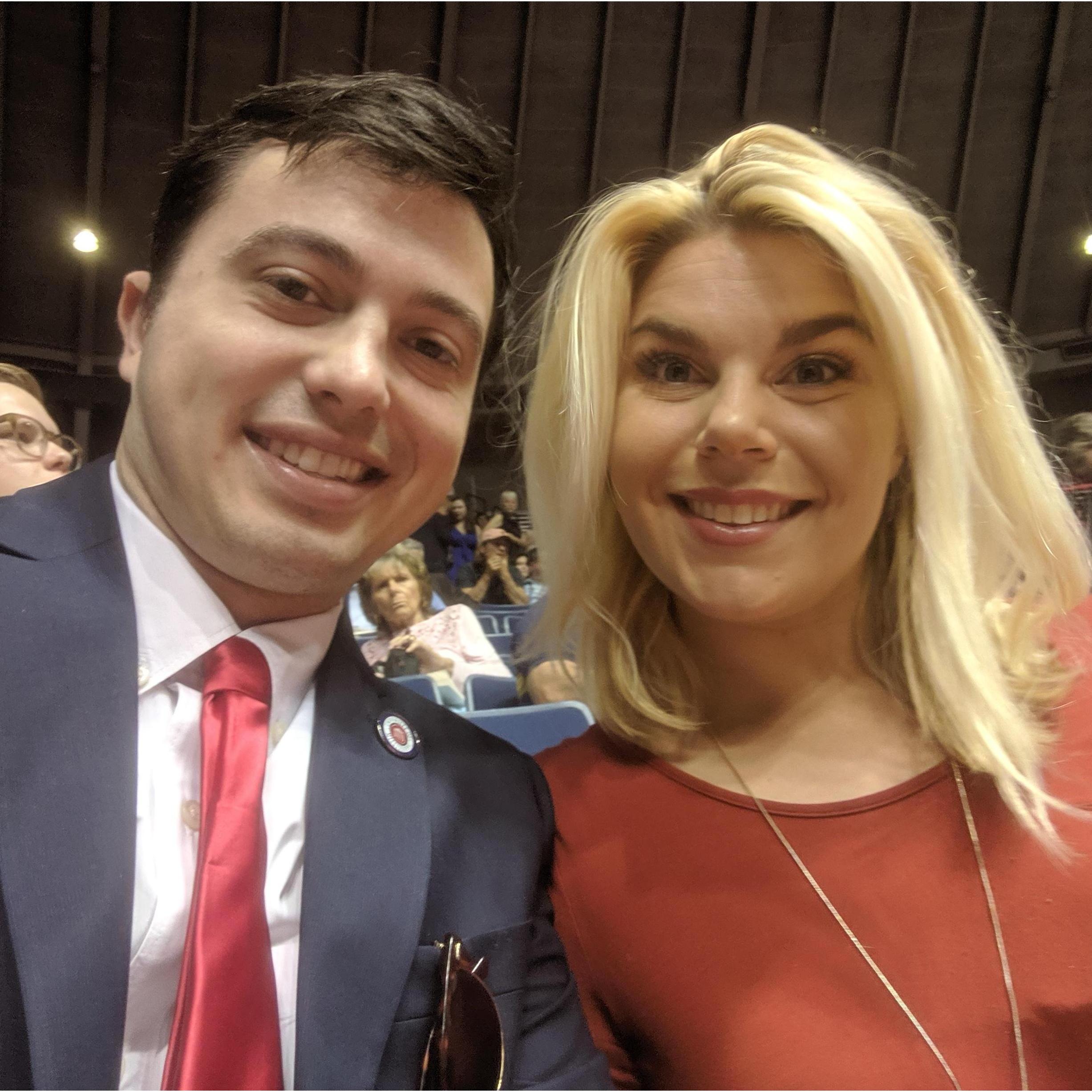 Sister's college graduation