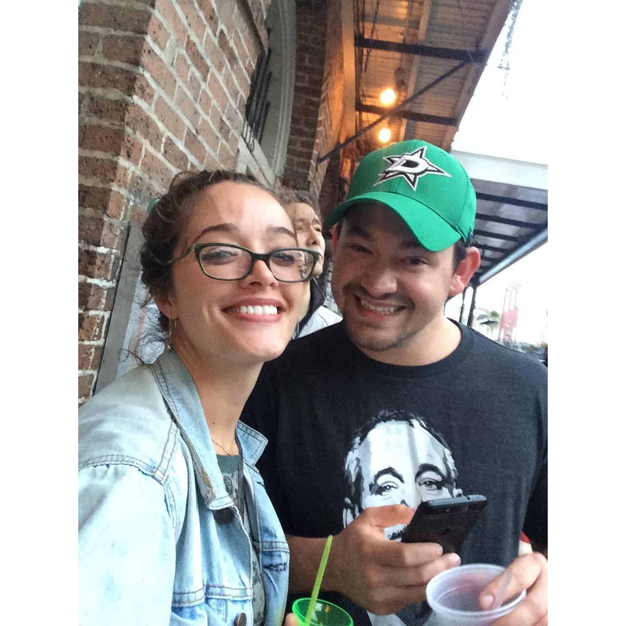 Our first weekend trip together in New Orleans!