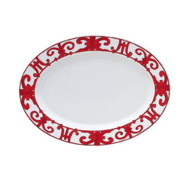 Hermès Balcon Du Guadalquivir Small Oval Platter