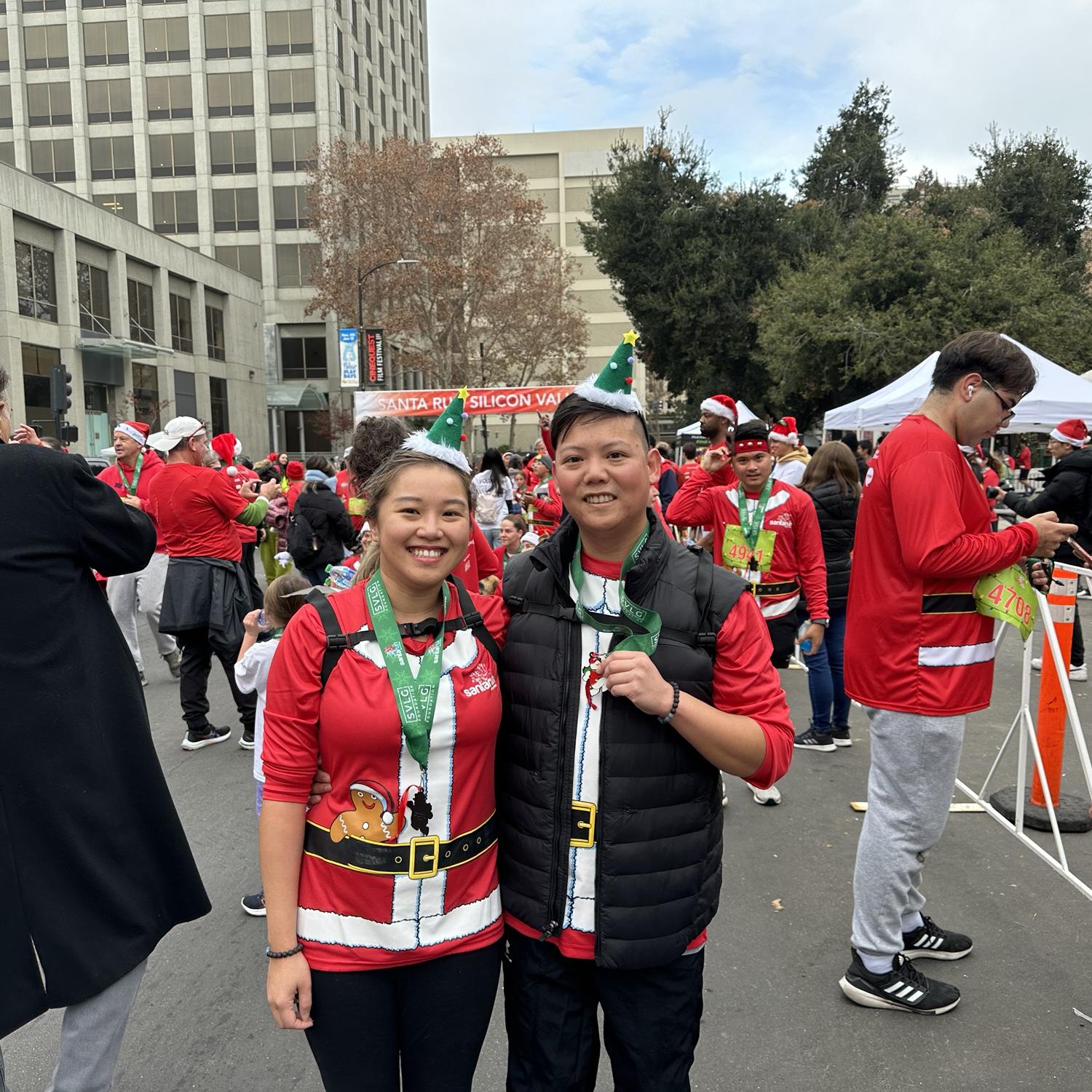 12/17/23 - First 5k Santa Run!
