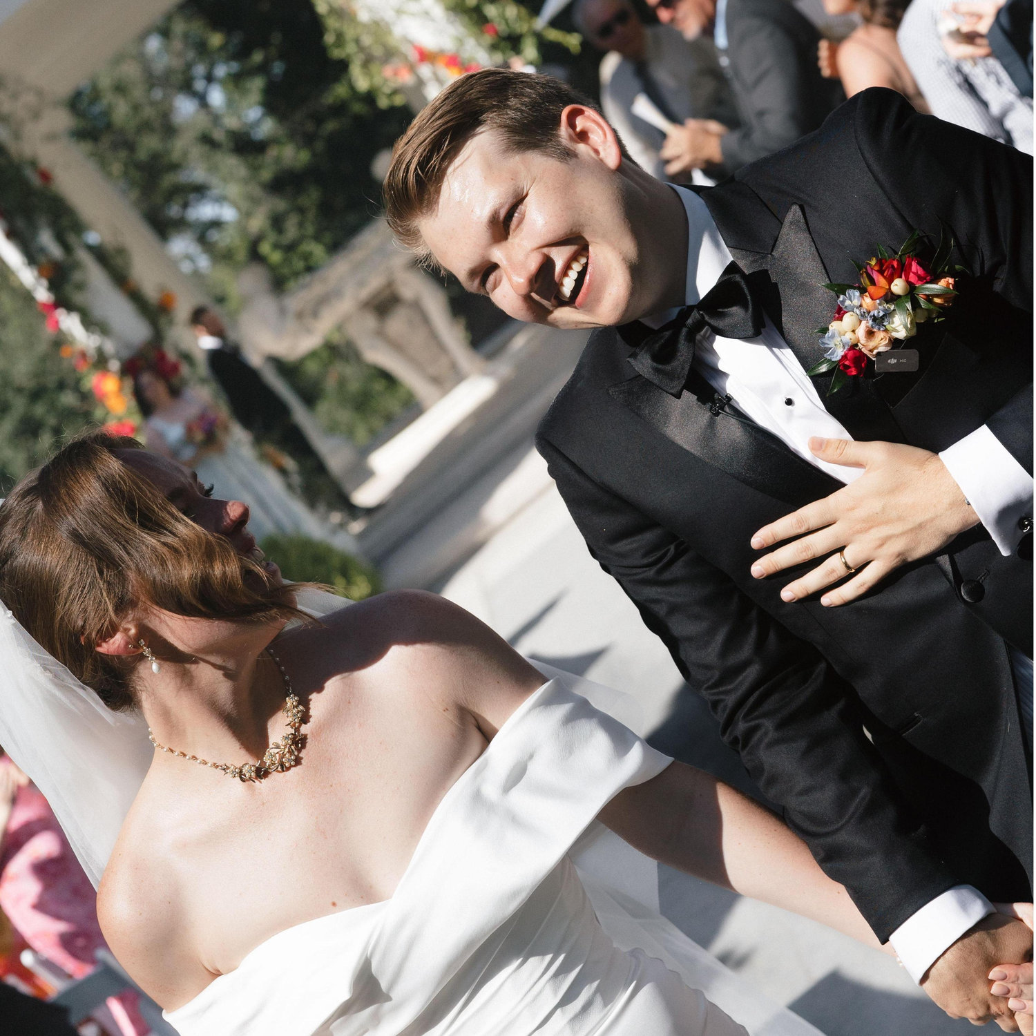 right after we said "I do!"
