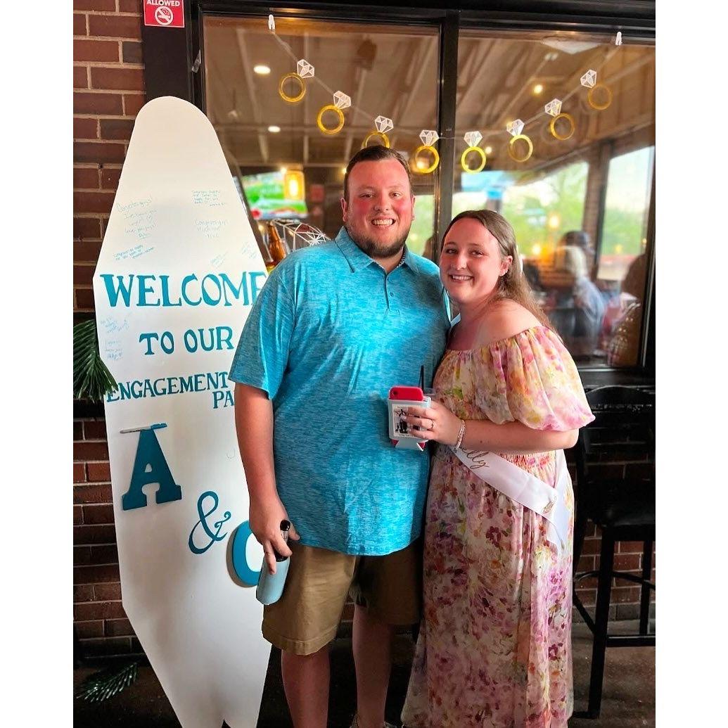 Our wonderful engagement party