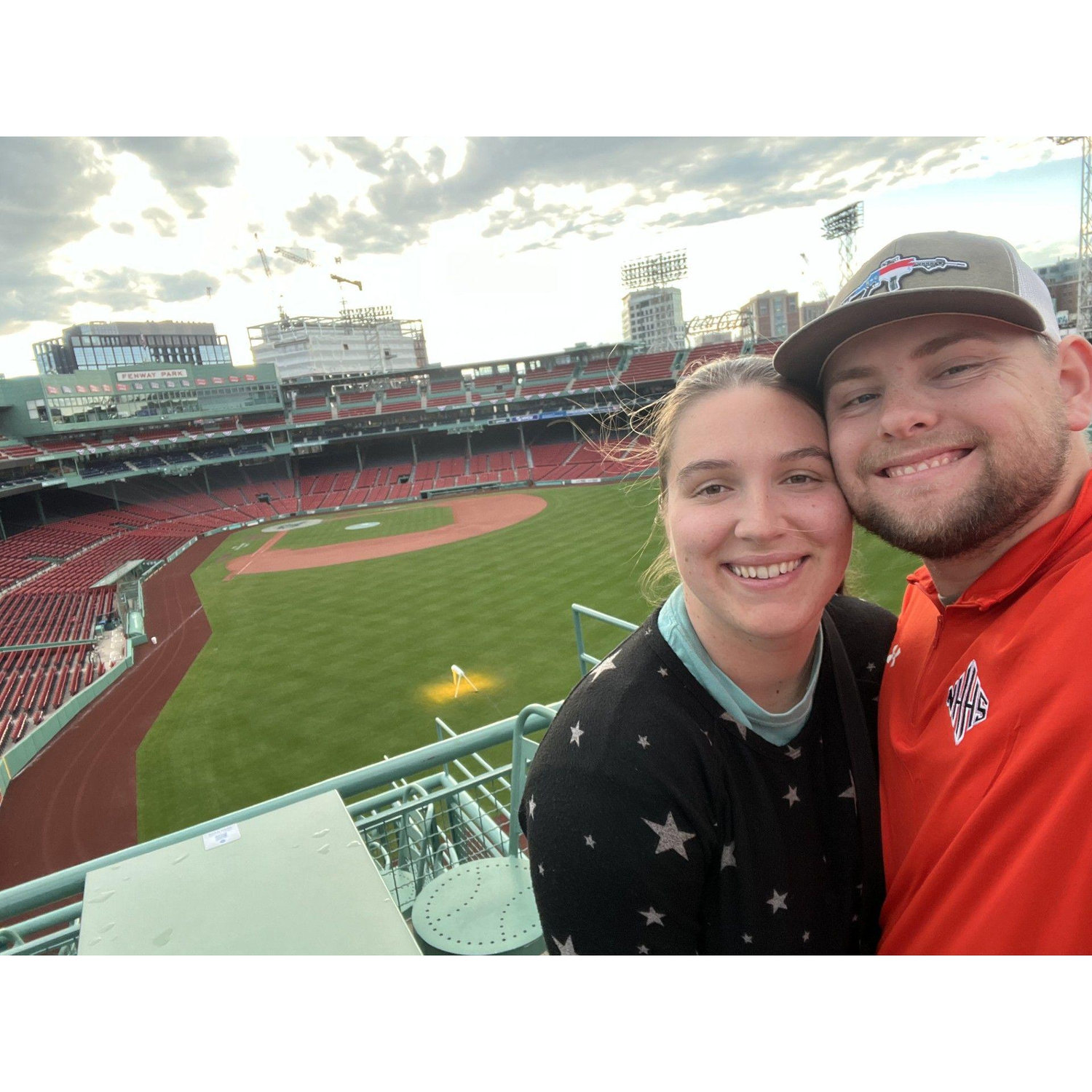 And the last stop on our trip... Fenway Park!