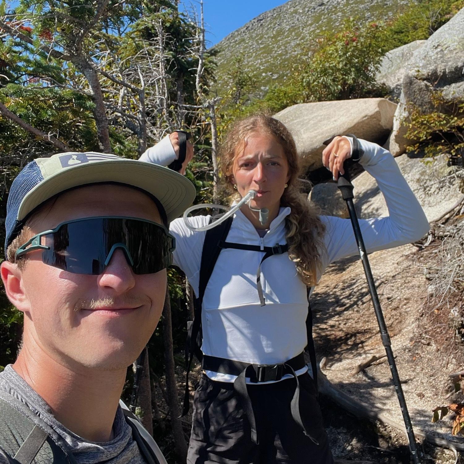 We love to hike crazy hikes and sometimes we go crazy from them (and our friends save us)