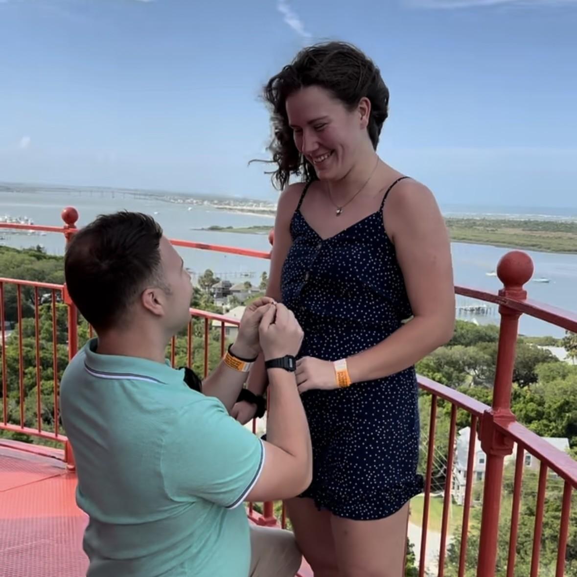 WE'RE ENGAGED!