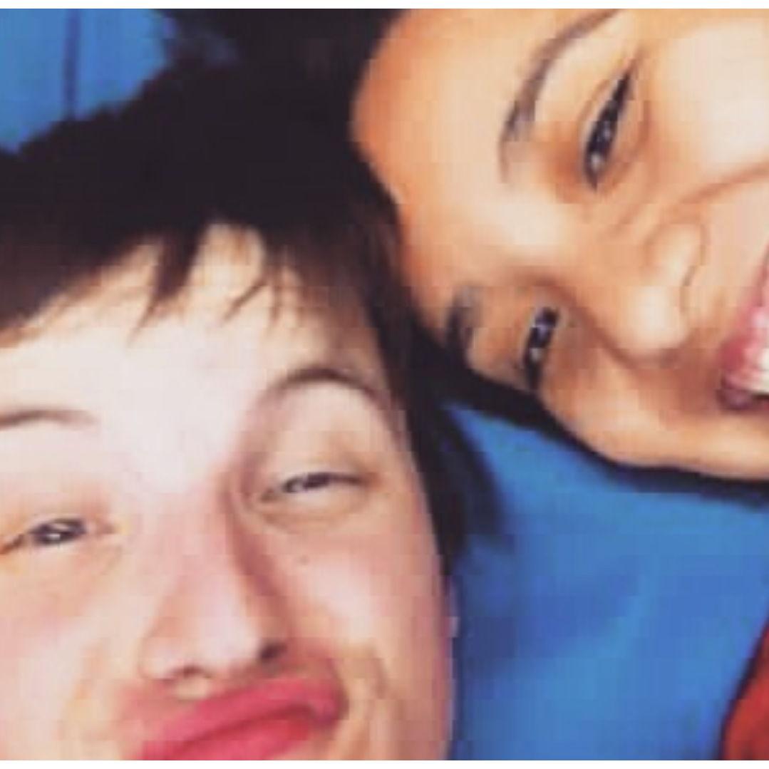 Our First Selfie. We're Just Kids!