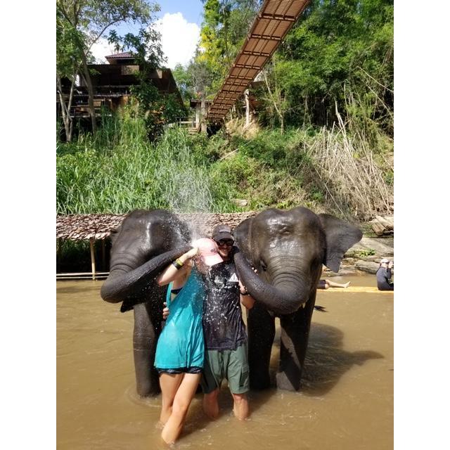 This is what happens when I try to kiss her ;) April '18