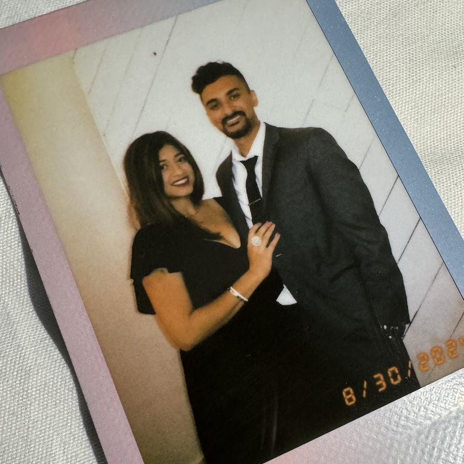 first wedding attended together (JOHNNY BOI)