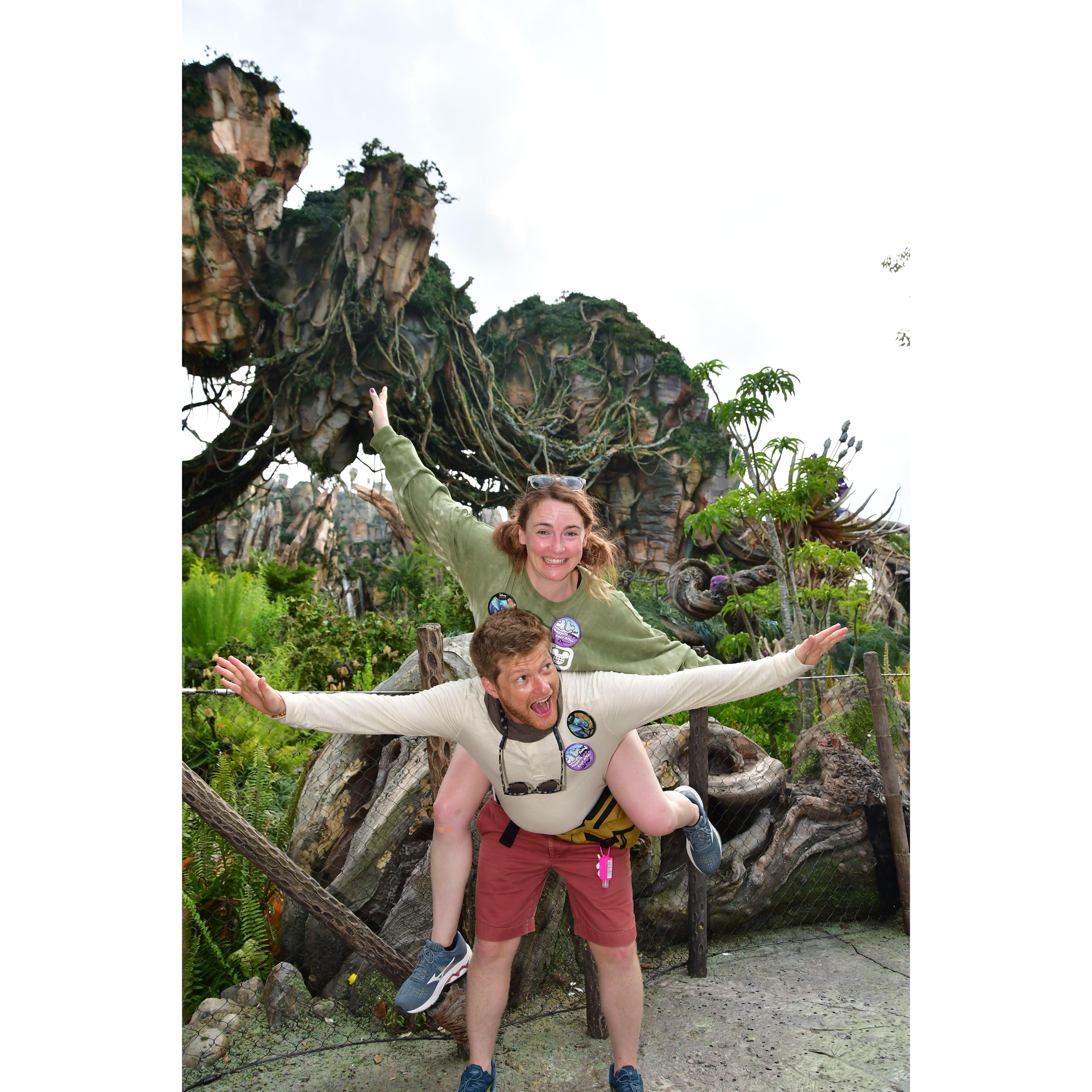 We are always the biggest goofs, especially when Disney photo pass makes it so much fun
