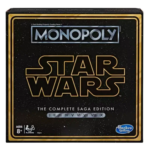 Star Wars Skywalker Saga Monopoly Board Game
