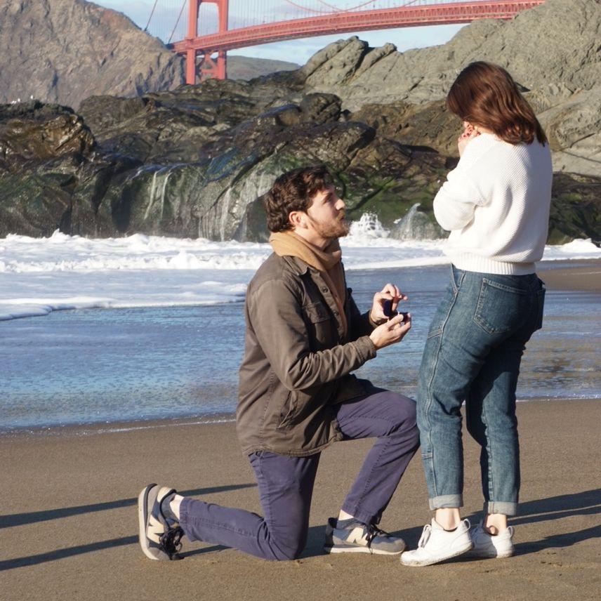 We both said "yes!"