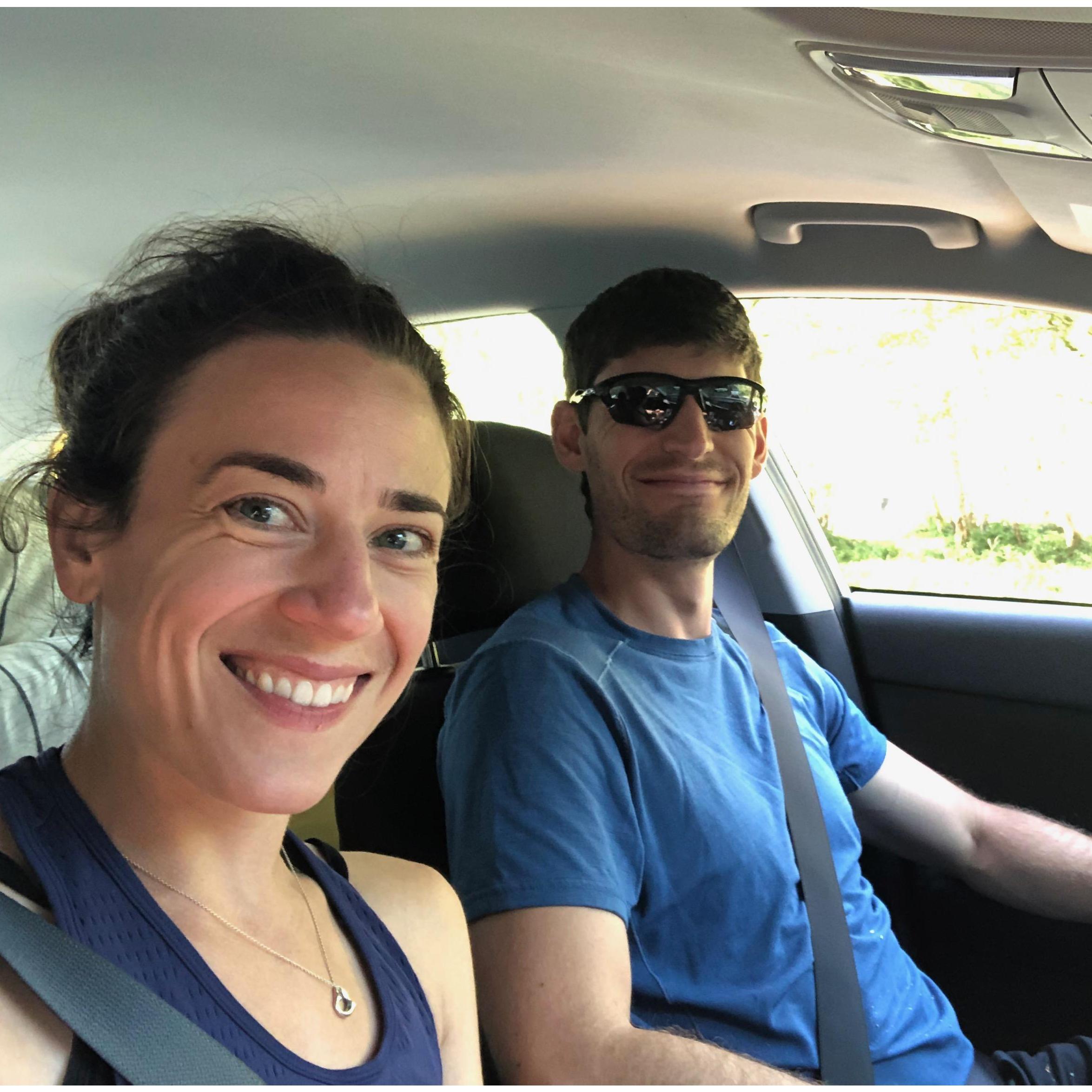 California Road Trip. This was before the 14 hour drive. :)