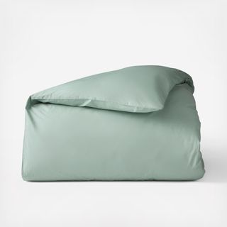 Refined Organic Percale Duvet Cover
