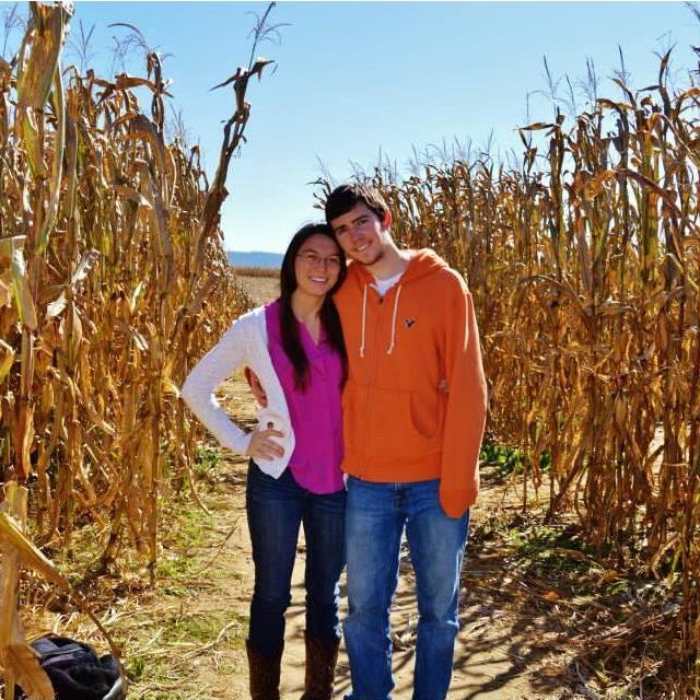 We wandered through a corn 'maize' to celebrate Fall.
October 2013
