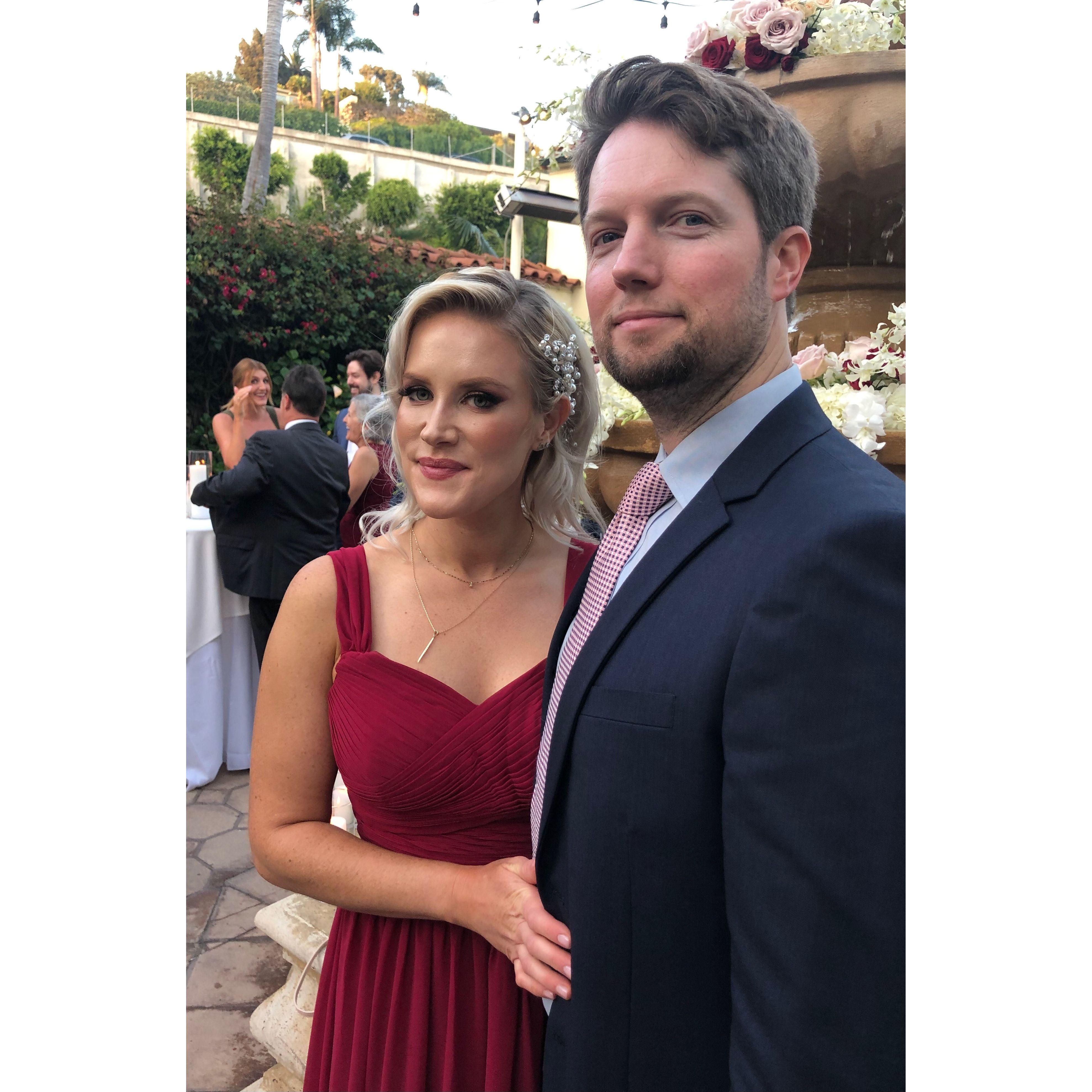 September 2022 - Pacific Palisades, CA - Stephanie Lucas & Richard Fillman's Wedding (Amber's Childhood Friend).
