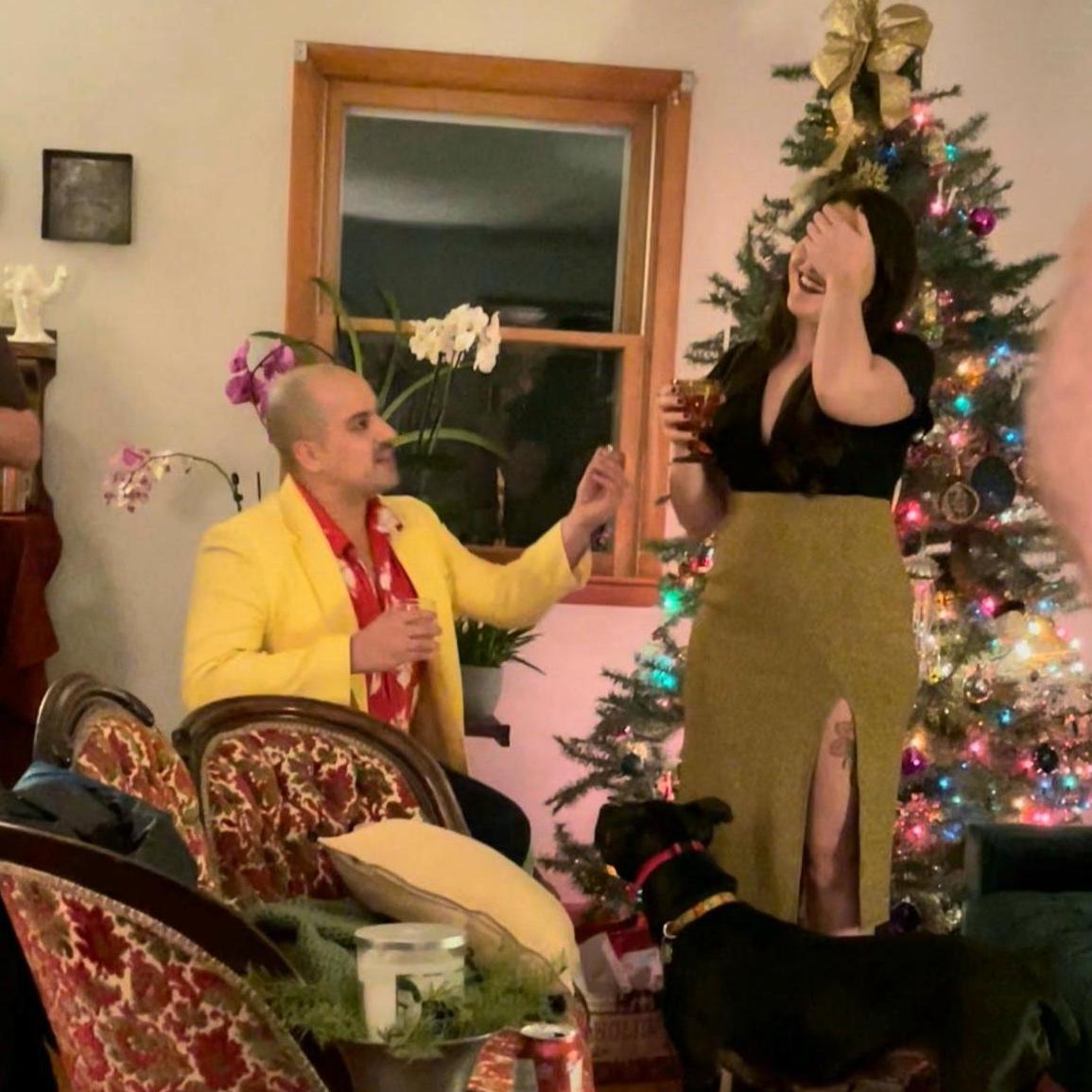 Lancaster, 2021 -- New Year's Eve. Christian makes an offer, Lydia is overwhelmed, and Chia looks on anxiously waiting for Mom's reply.
