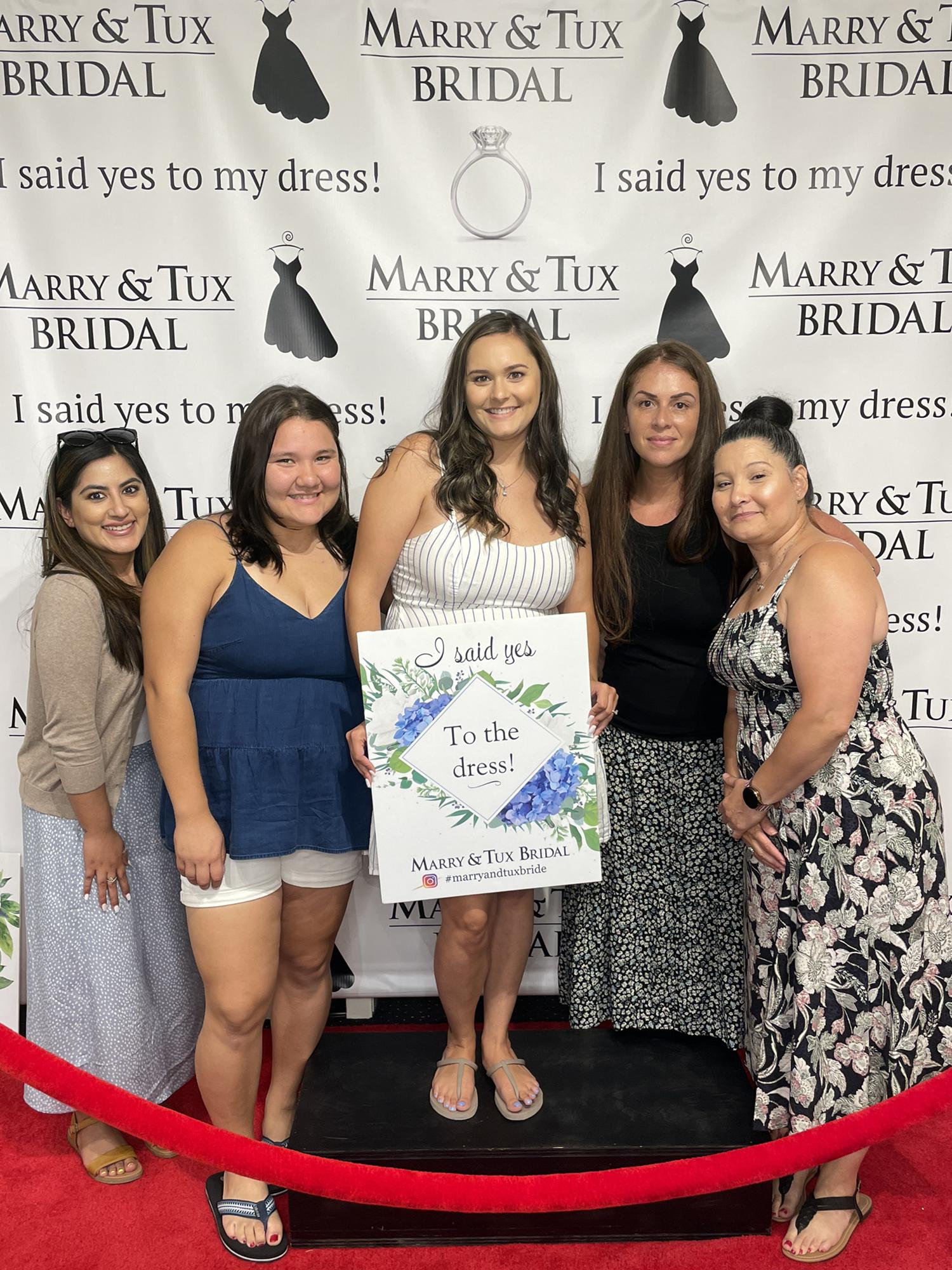 I said yes to the dress! Just wait til you all see the magnificence that is my wedding gown