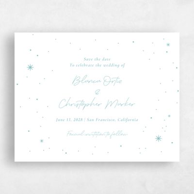 Multi-Colored Wedding Save the Date - Splendor Landscape