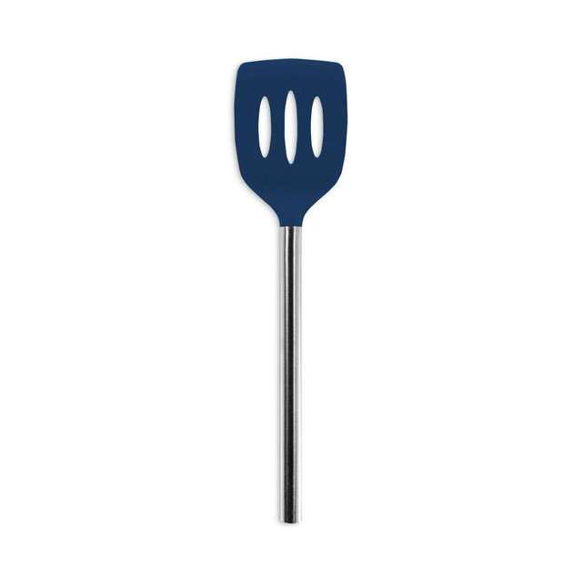 Tovolo Silicone Stainless Steel Handle Slotted Turner