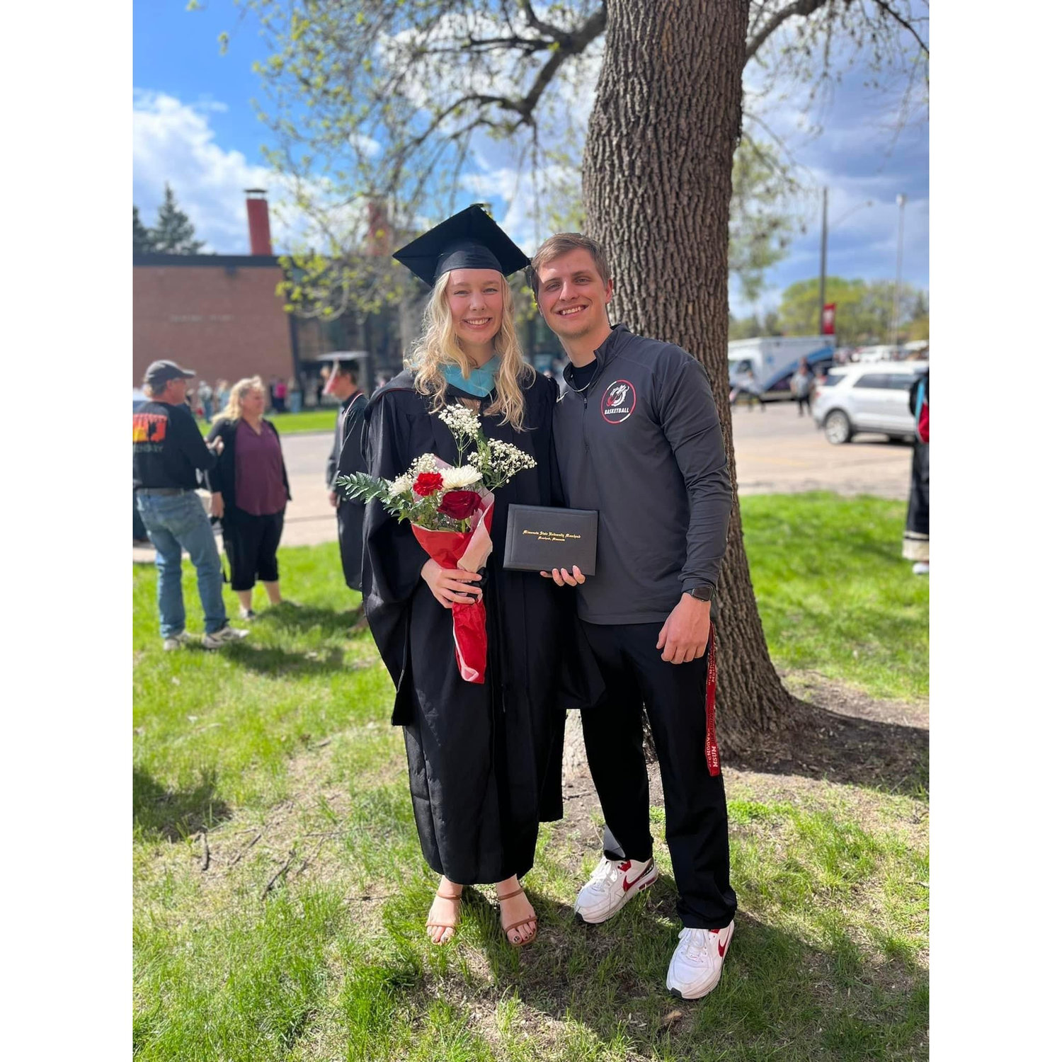 Ally's graduate school graduation 2024