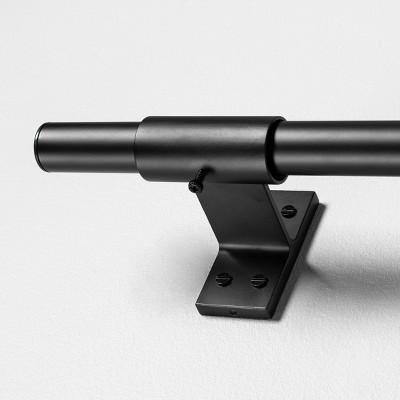 120" Curtain Rod Matte Black - Hearth & Hand™ with Magnolia